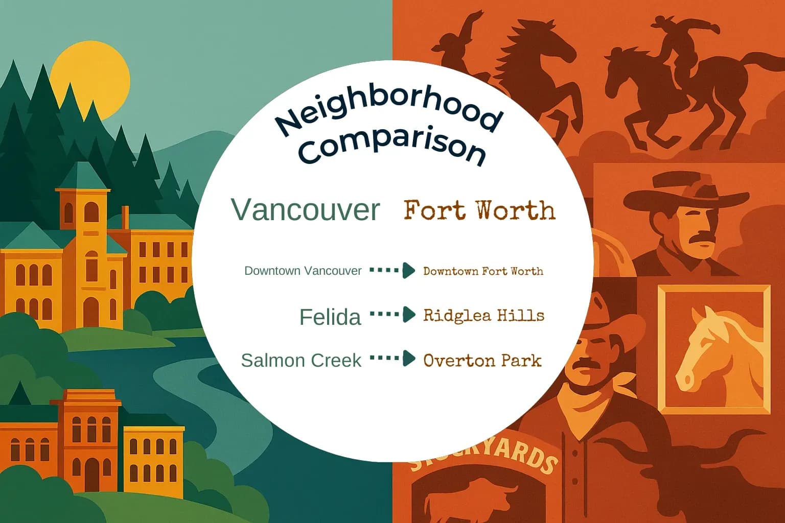 Vancouver vs Fort Worth Neighborhood Comparison