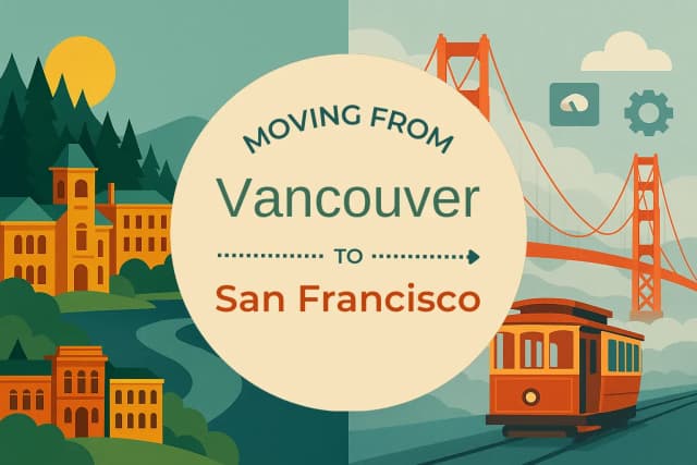Moving from Vancouver to San Francisco