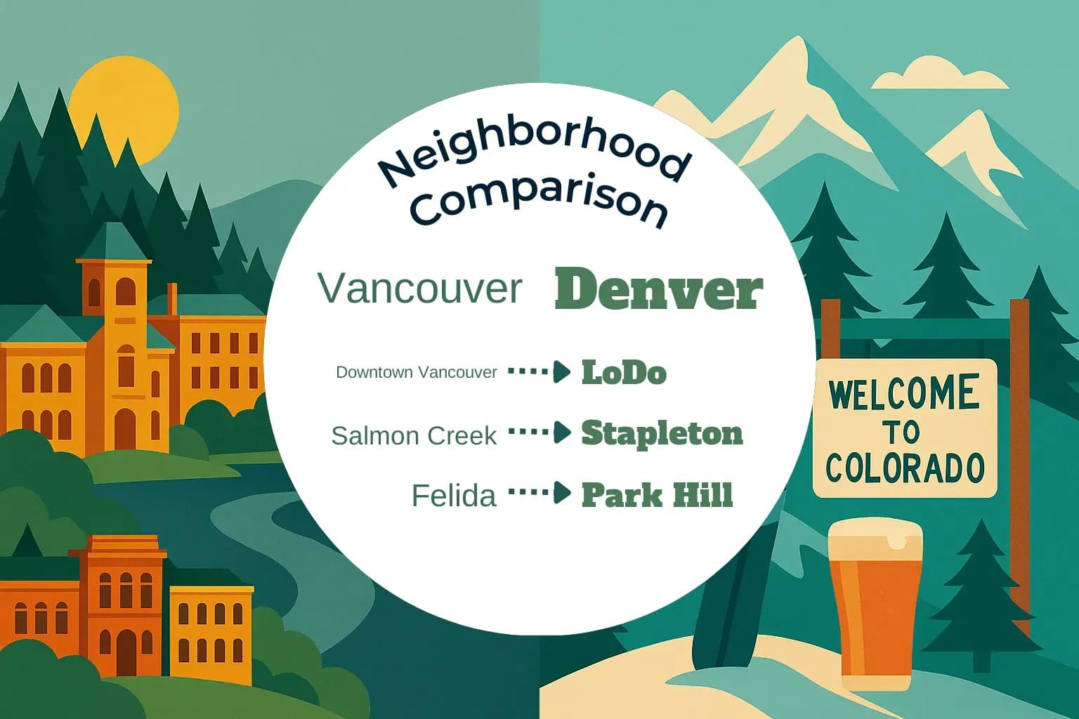Vancouver vs Denver Neighborhood Comparison