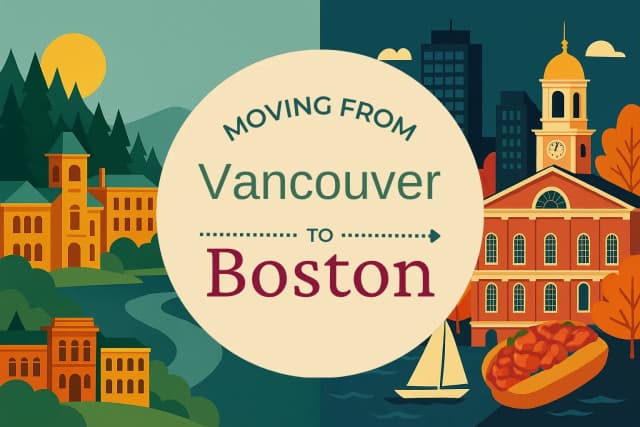Moving from Vancouver to Boston