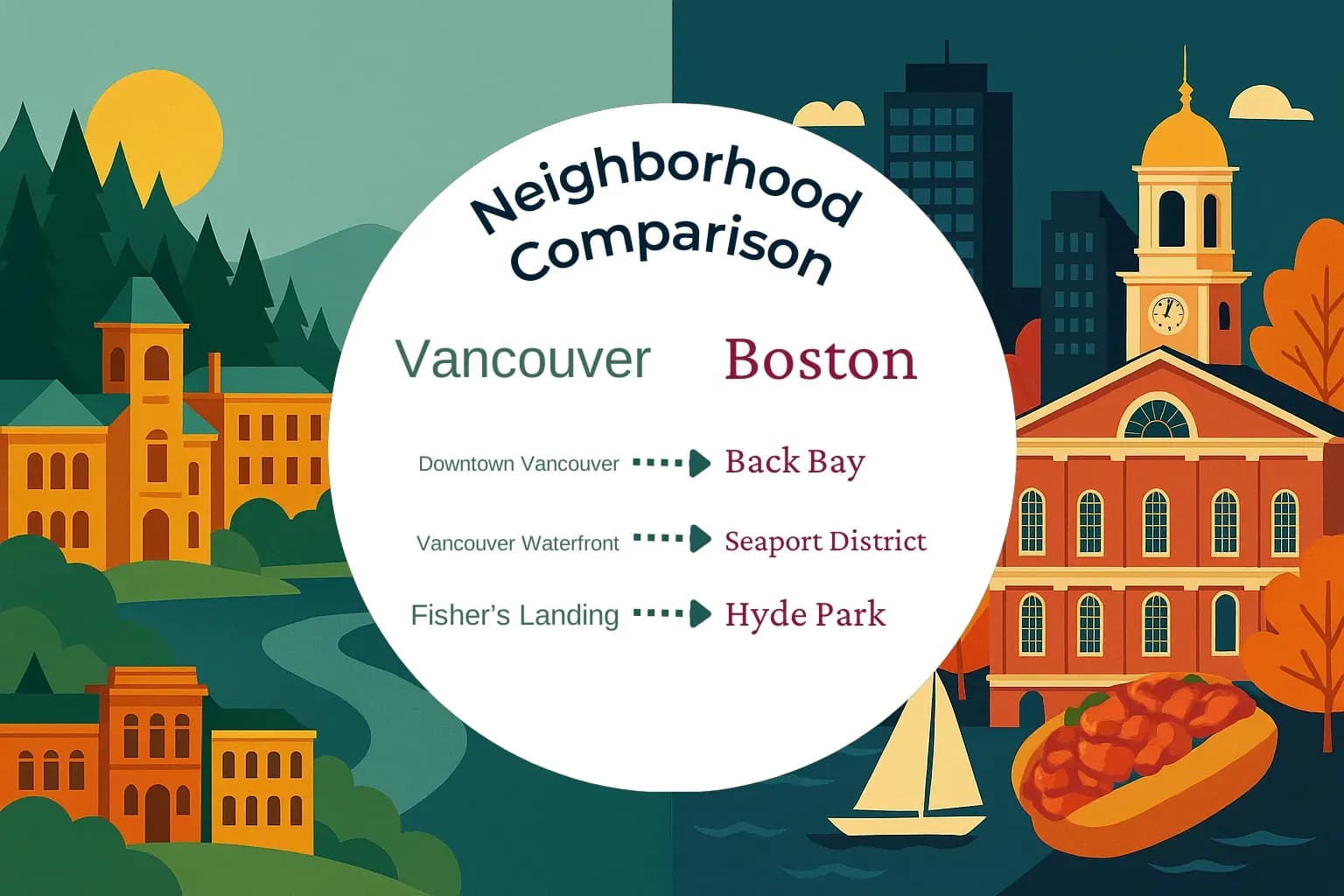Vancouver vs Boston Neighborhood Comparison