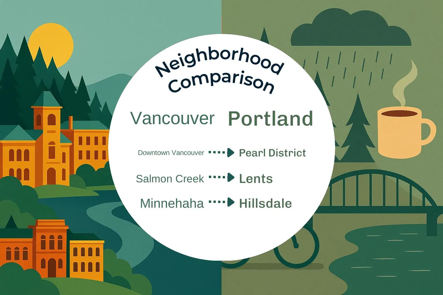 Vancouver vs Portland Neighborhood Comparison