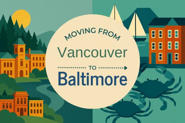 Moving from Vancouver to Baltimore