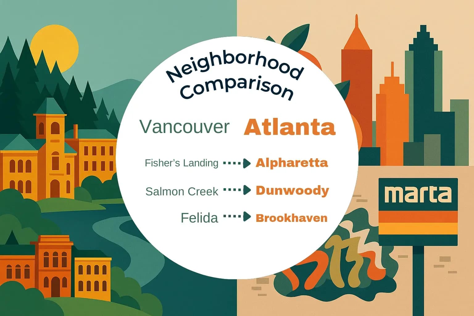 Vancouver vs Atlanta Neighborhood Comparison