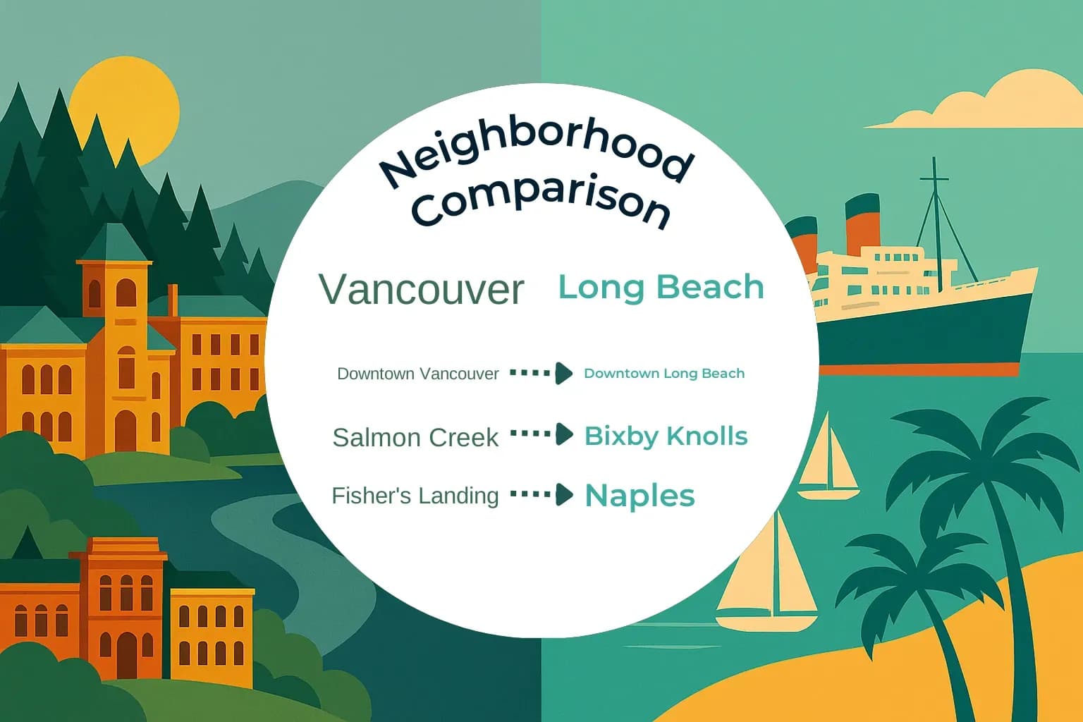 Vancouver vs Long Beach Neighborhood Comparison