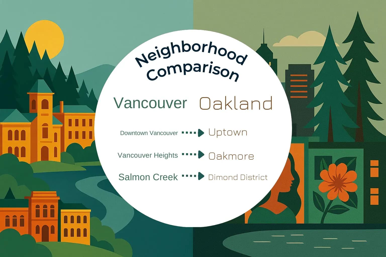 Vancouver vs Oakland Neighborhood Comparison