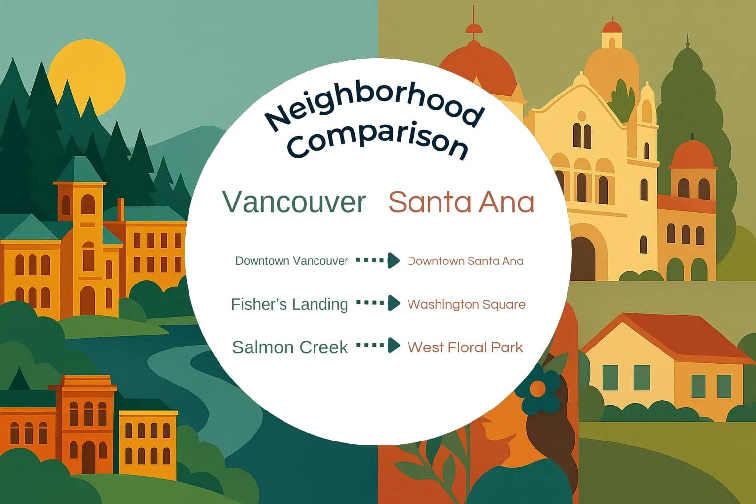 Vancouver vs Santa Ana Neighborhood Comparison