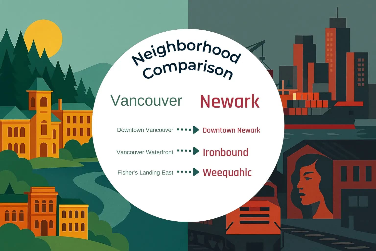 Vancouver vs Newark Neighborhood Comparison