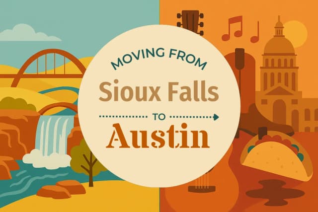 Moving from Sioux Falls to Austin