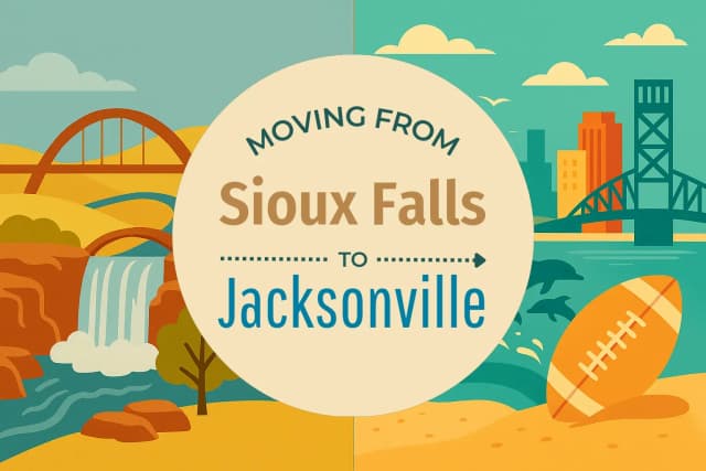 Moving from Sioux Falls to Jacksonville