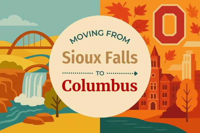 Moving from Sioux Falls to Columbus