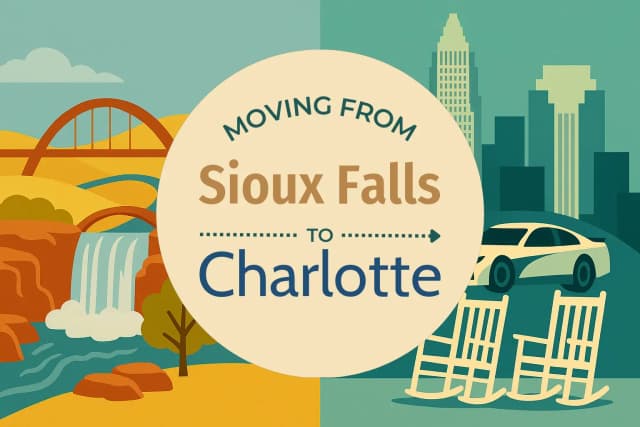 Moving from Sioux Falls to Charlotte