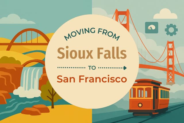 Moving from Sioux Falls to San Francisco