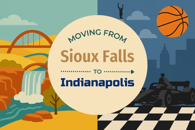 Moving from Sioux Falls to Indianapolis
