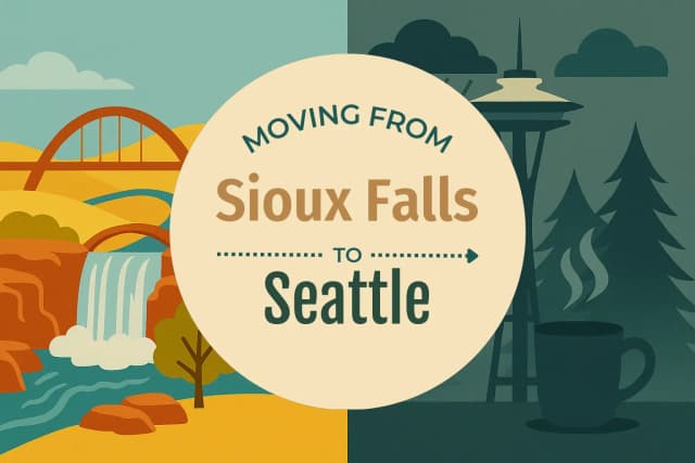 Moving from Sioux Falls to Seattle