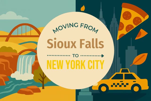 Moving from Sioux Falls to New York City