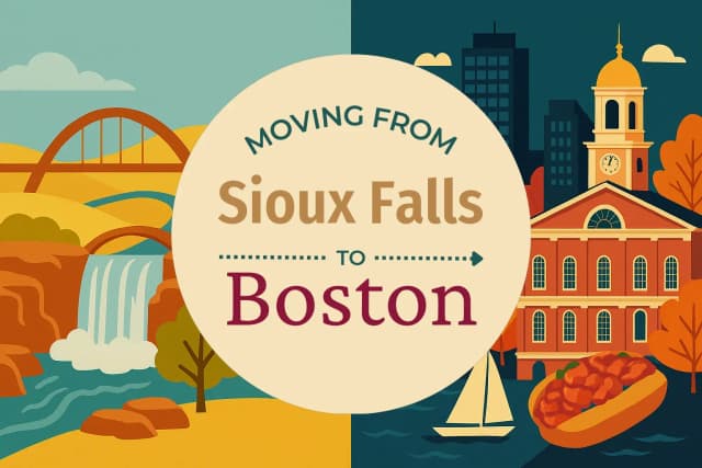 Moving from Sioux Falls to Boston