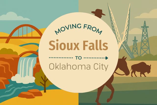 Moving from Sioux Falls to Oklahoma City