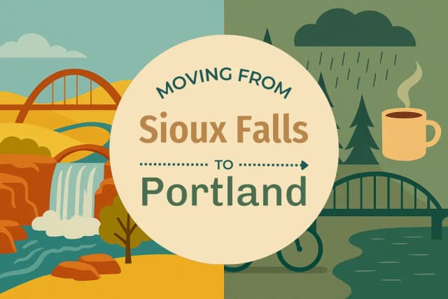 Moving from Sioux Falls to Portland
