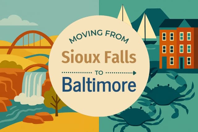 Moving from Sioux Falls to Baltimore