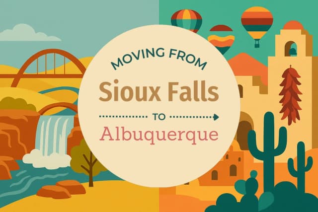 Moving from Sioux Falls to Albuquerque