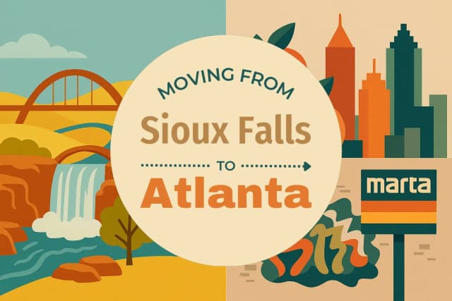Moving from Sioux Falls to Atlanta
