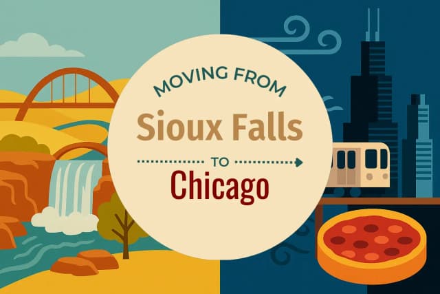 Moving from Sioux Falls to Chicago