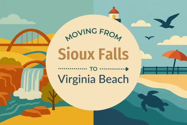 Moving from Sioux Falls to Virginia Beach