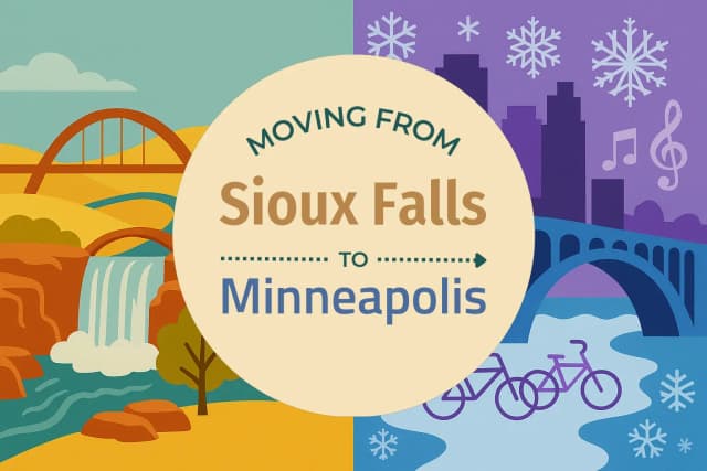 Moving from Sioux Falls to Minneapolis