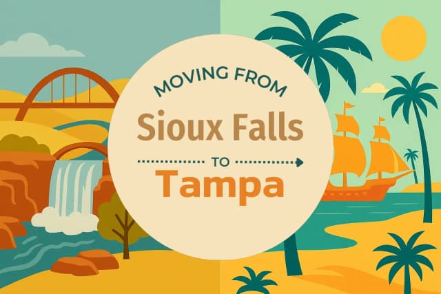Moving from Sioux Falls to Tampa