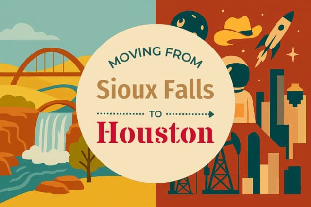 Moving from Sioux Falls to Houston