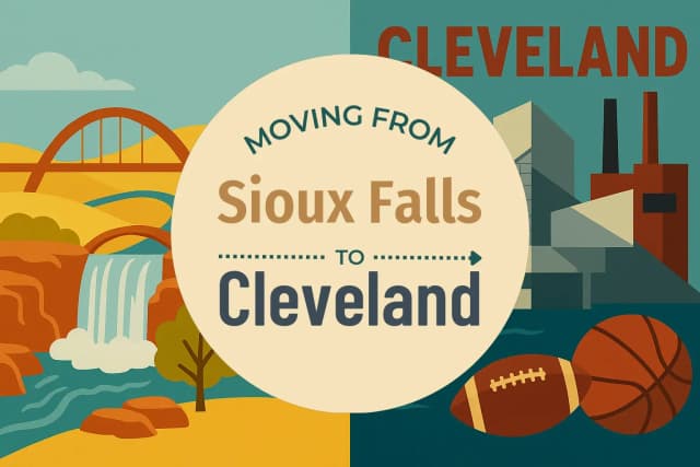 Moving from Sioux Falls to Cleveland