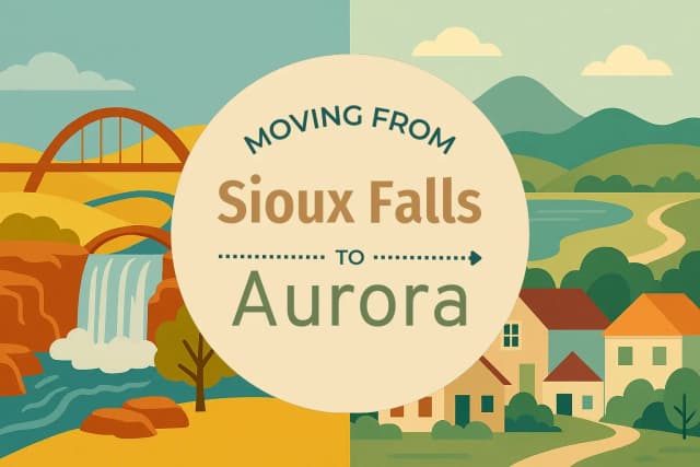 Moving from Sioux Falls to Aurora