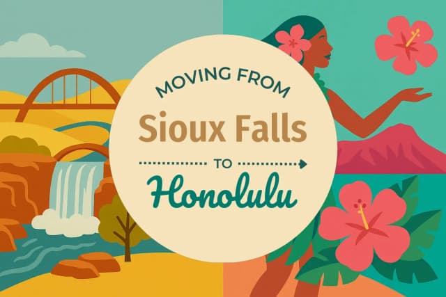 Moving from Sioux Falls to Honolulu