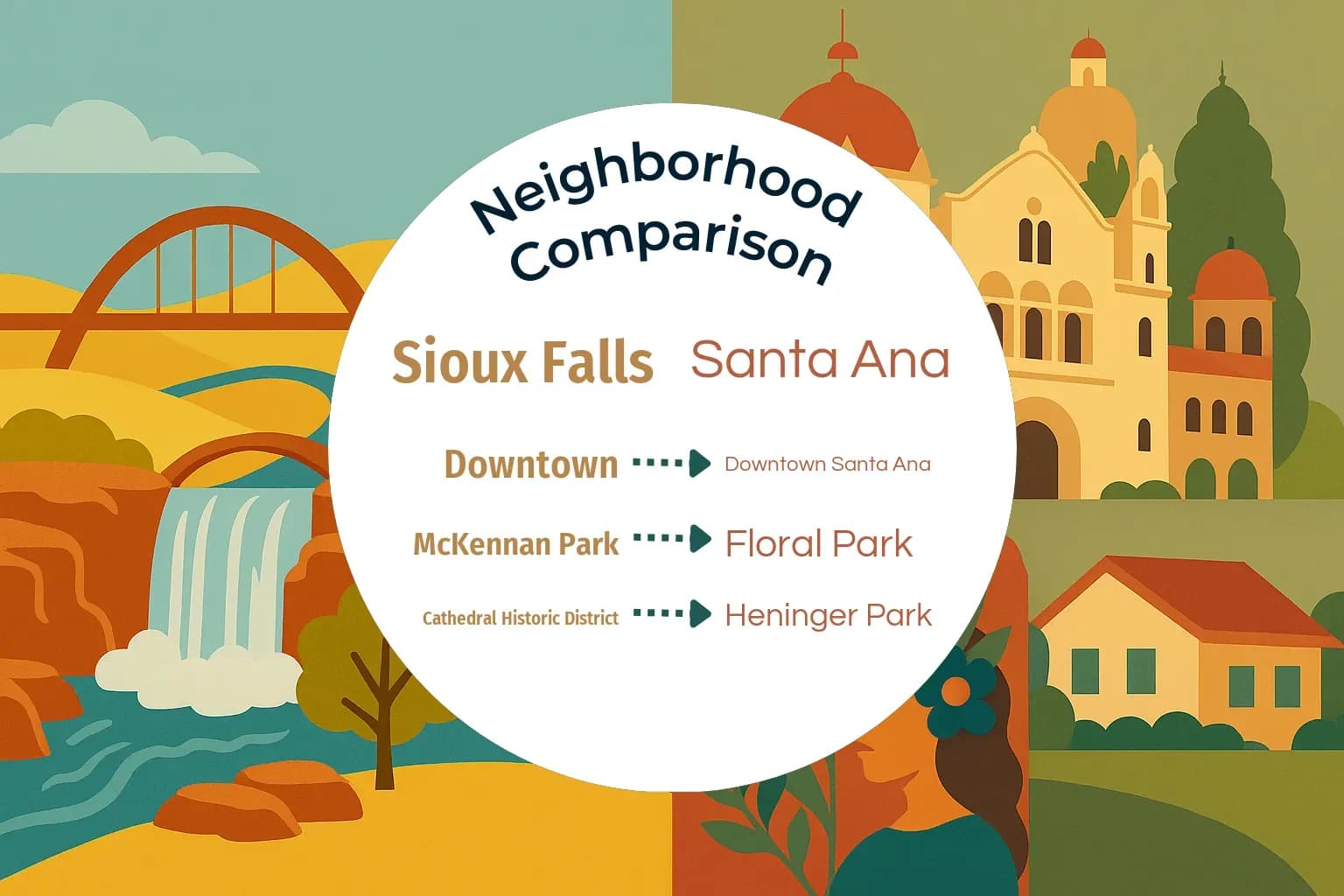 Sioux Falls vs Santa Ana Neighborhood Comparison
