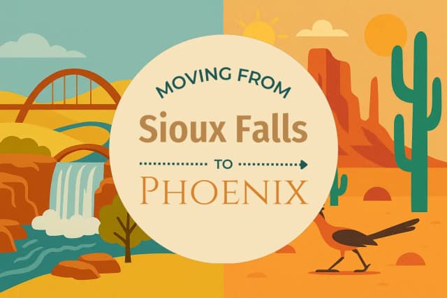 Moving from Sioux Falls to Phoenix