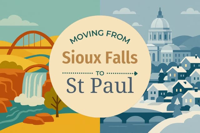 Moving from Sioux Falls to St. Paul