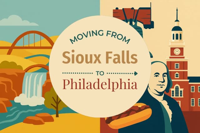 Moving from Sioux Falls to Philadelphia