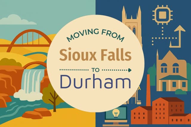 Moving from Sioux Falls to Durham