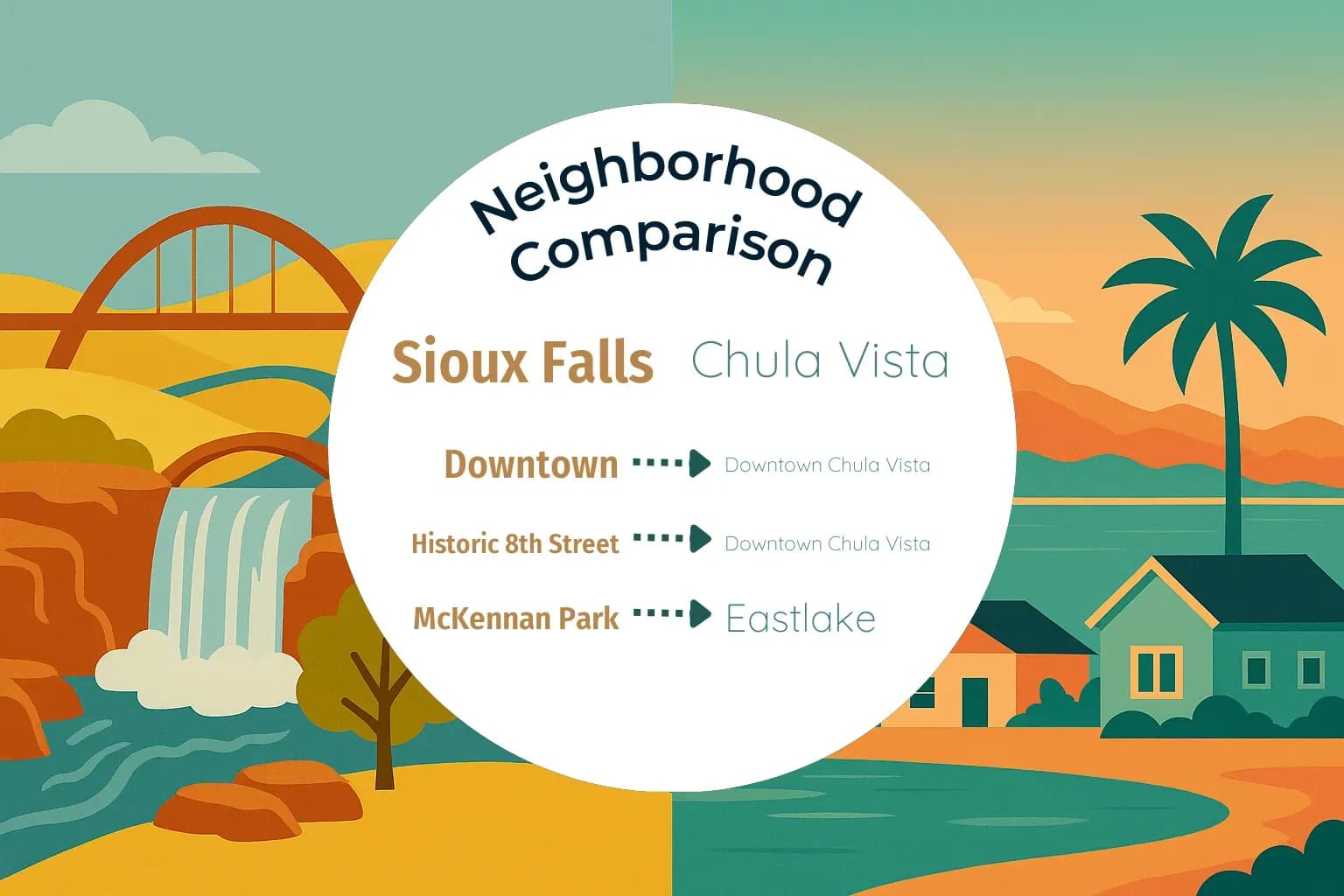 Sioux Falls vs Chula Vista Neighborhood Comparison
