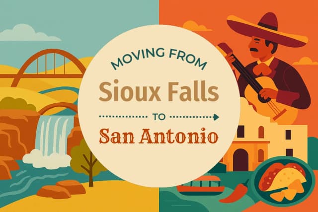 Moving from Sioux Falls to San Antonio