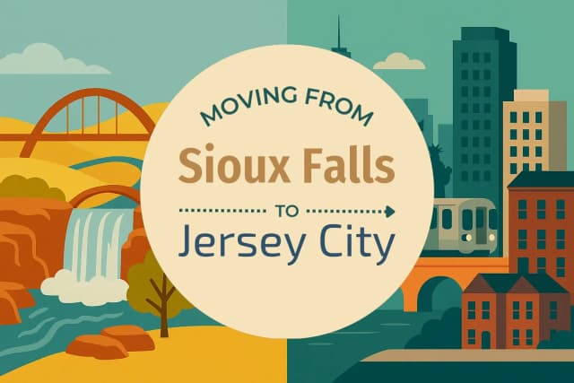 Moving from Sioux Falls to Jersey City