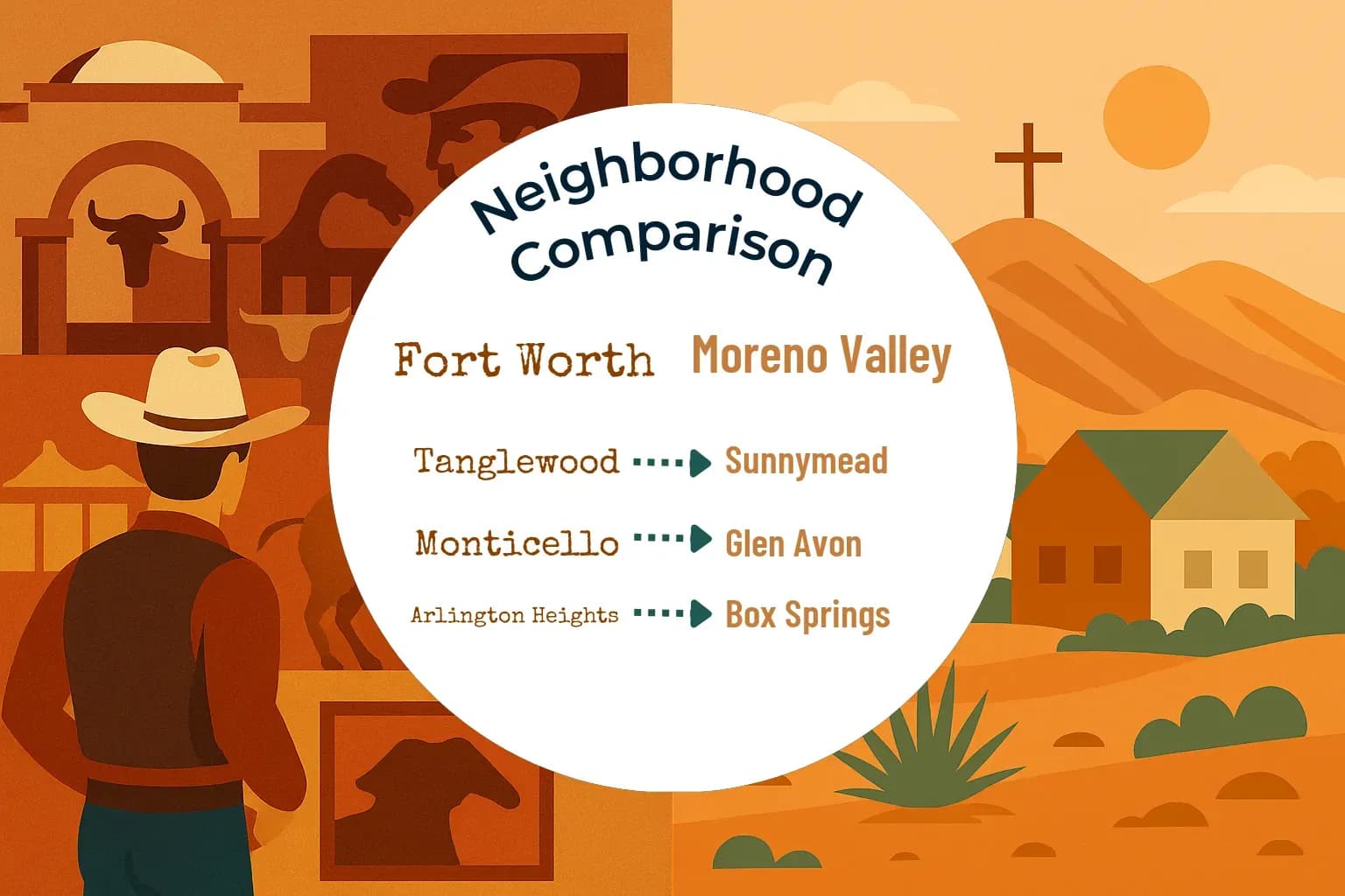 Fort Worth vs Moreno Valley Neighborhood Comparison