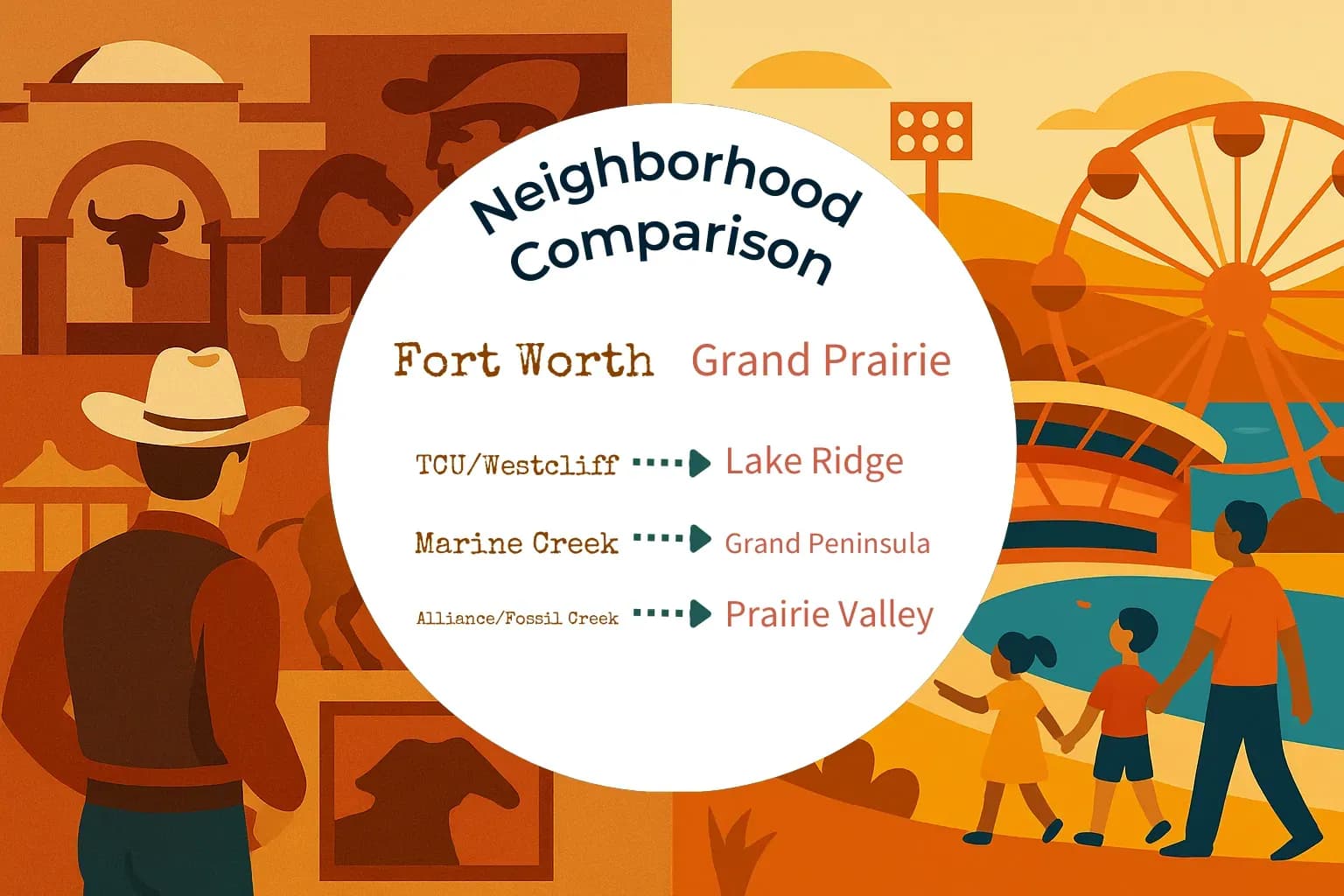 Fort Worth vs Grand Prairie Neighborhood Comparison