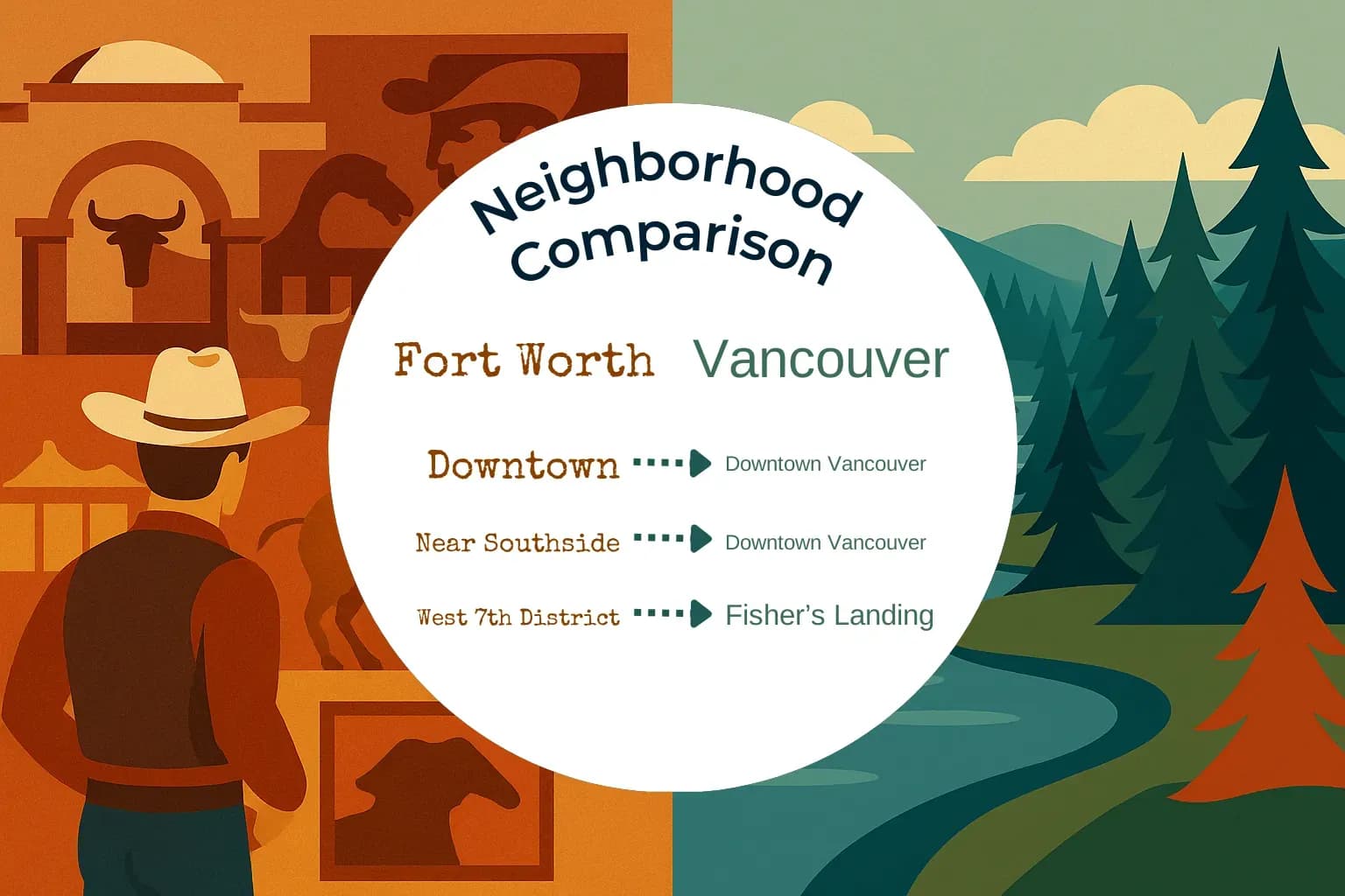 Fort Worth vs Vancouver Neighborhood Comparison