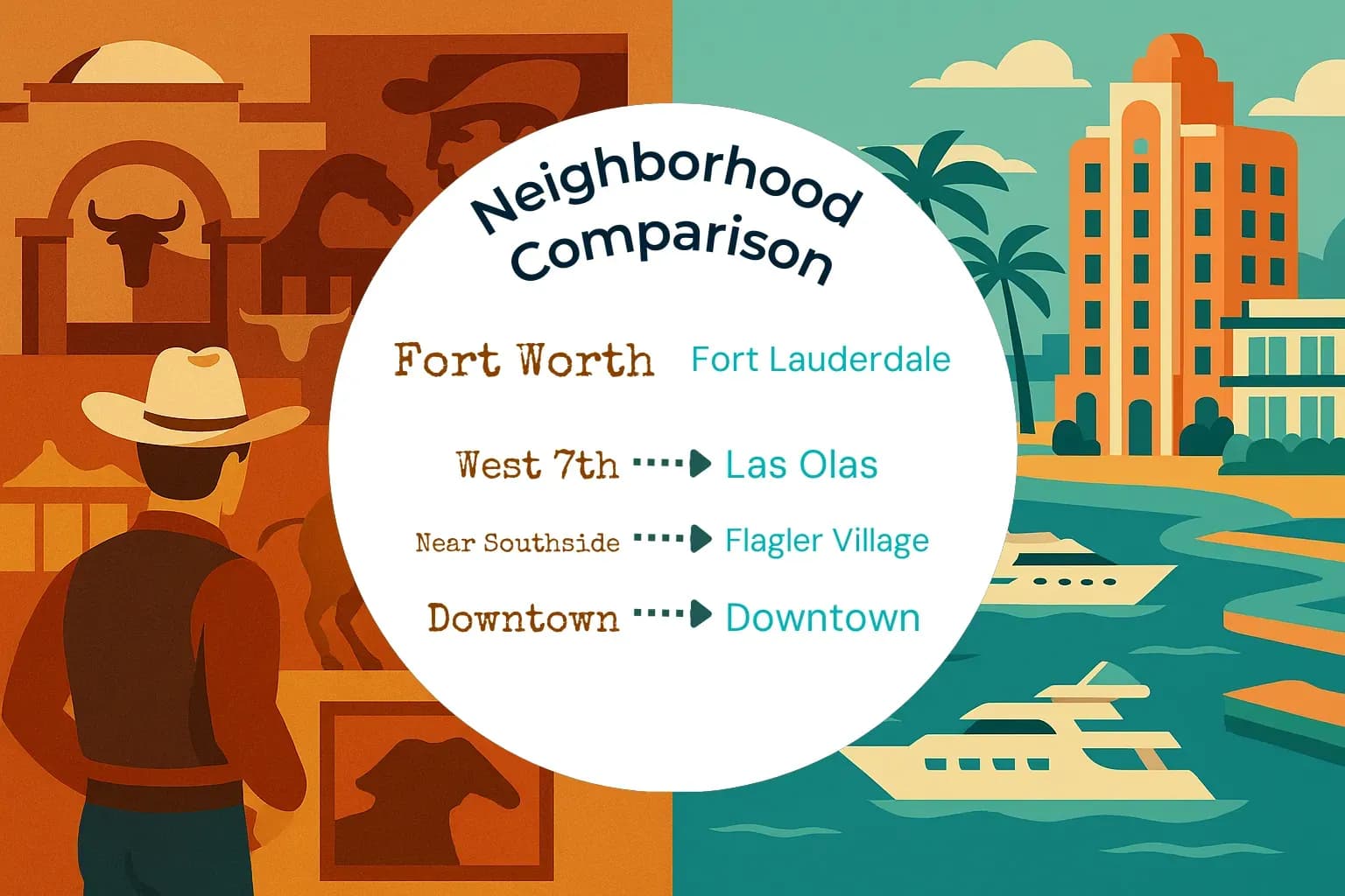 Fort Worth vs Fort Lauderdale Neighborhood Comparison
