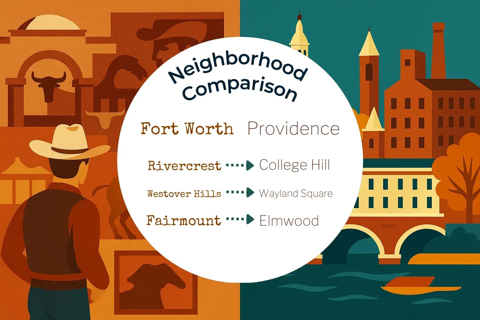 Fort Worth vs Providence Neighborhood Comparison