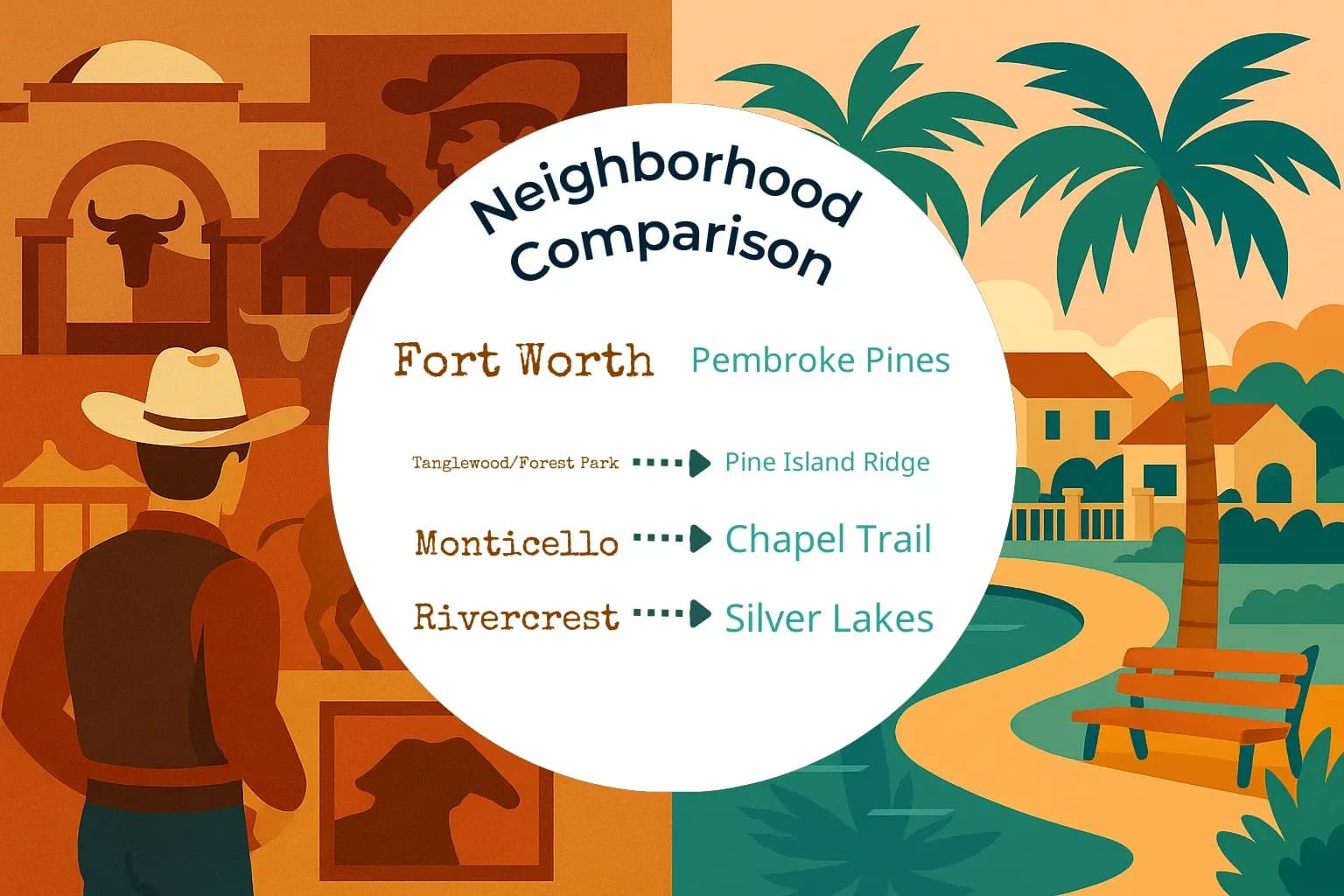 Fort Worth vs Pembroke Pines Neighborhood Comparison