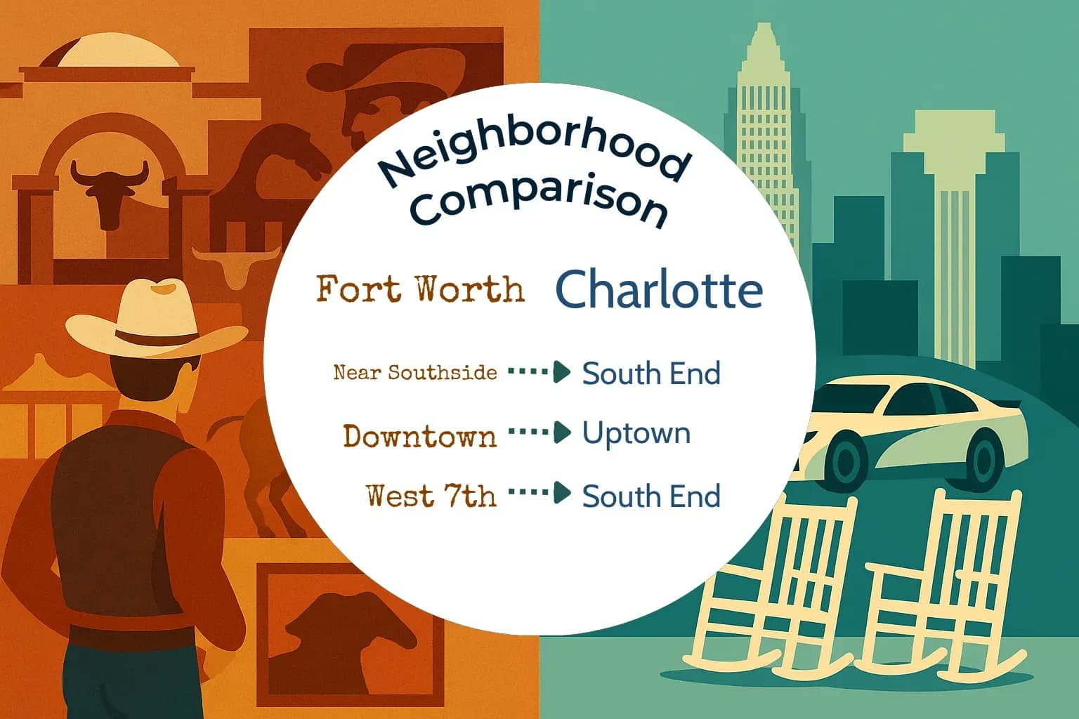 Fort Worth vs Charlotte Neighborhood Comparison