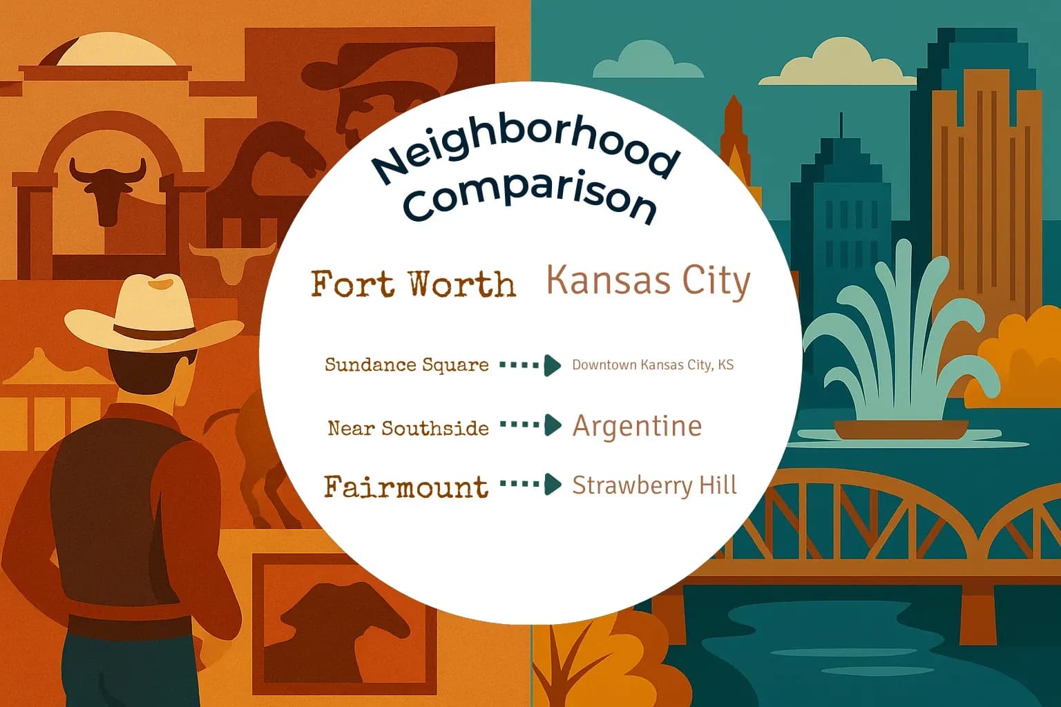 Fort Worth vs Kansas City Neighborhood Comparison